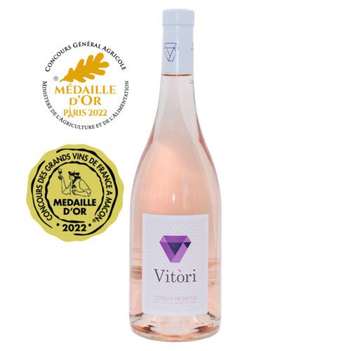 6 bouteilles Domaine VITORI ROSE 75cl AOP Côtes de Provence